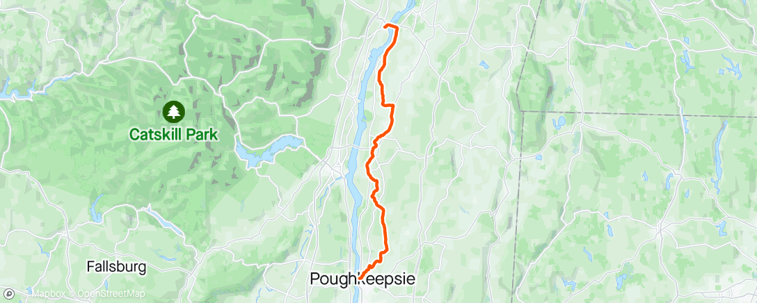 Map of the activity, PoughTown Slog