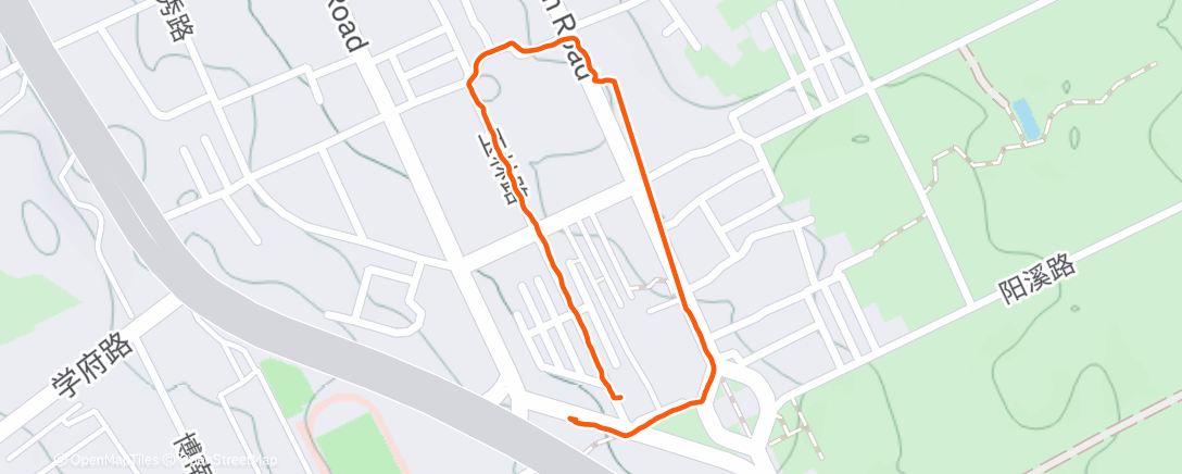 Map of the activity, Lunch Walk ☀️