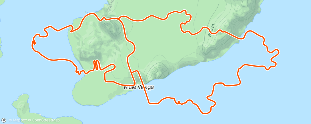 Map of the activity, Zwift - Group Ride: Cheesecake - Vanilla Ride  (C) on Spiral into the Volcano in Watopia