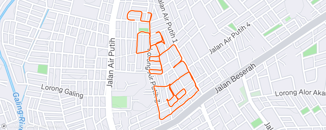 Map of the activity, 2024 Final Run: Bye²