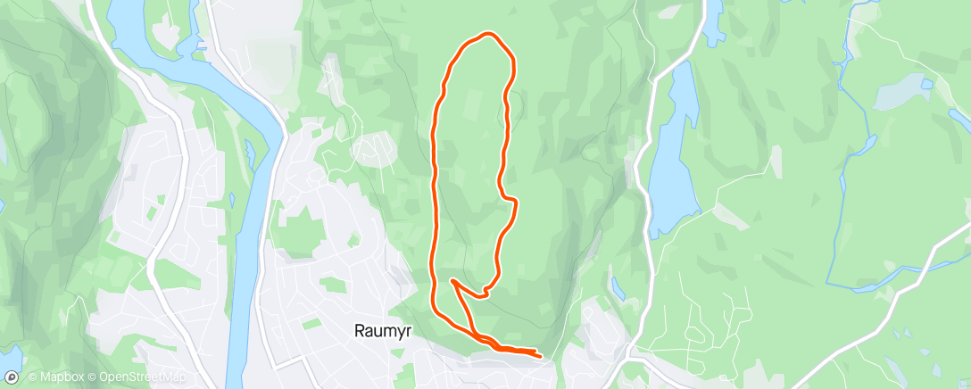 Map of the activity, Rolig Sulus-trav