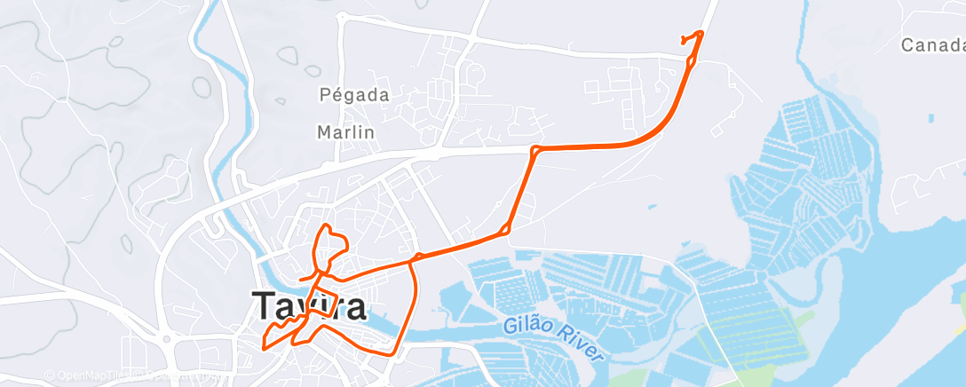 Map of the activity, Christmas Crawl