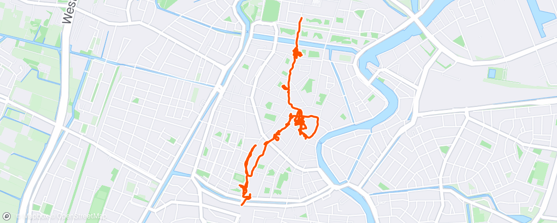 Mapa da atividade, Dagje Haarlem met de bus