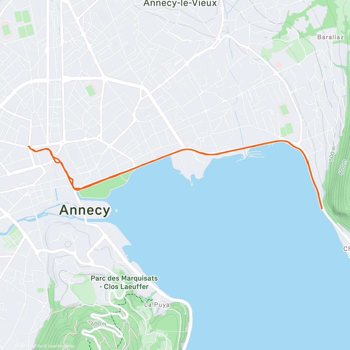 Mapa de la actividad (Footing)