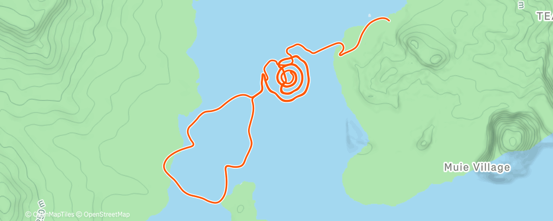 Map of the activity, Zwift - Loopin Lava in Watopia