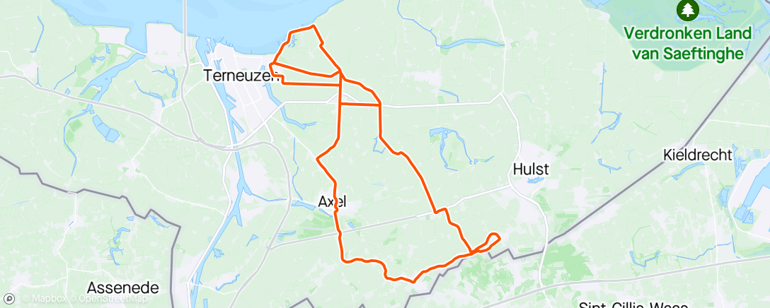 Map of the activity, Bikkelen geblazen…
