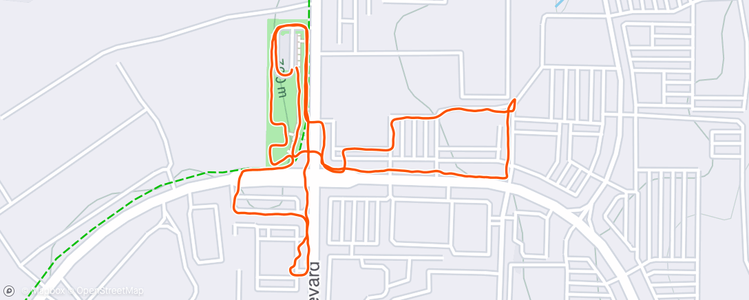 Map of the activity, F3 - The Flight Deck (Solo Ruck)
