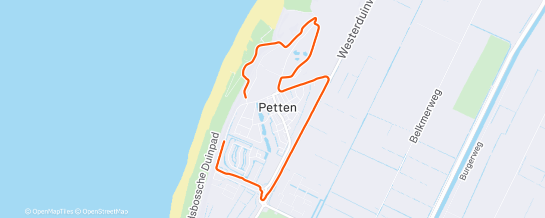 Map of the activity, Vlug vijfje