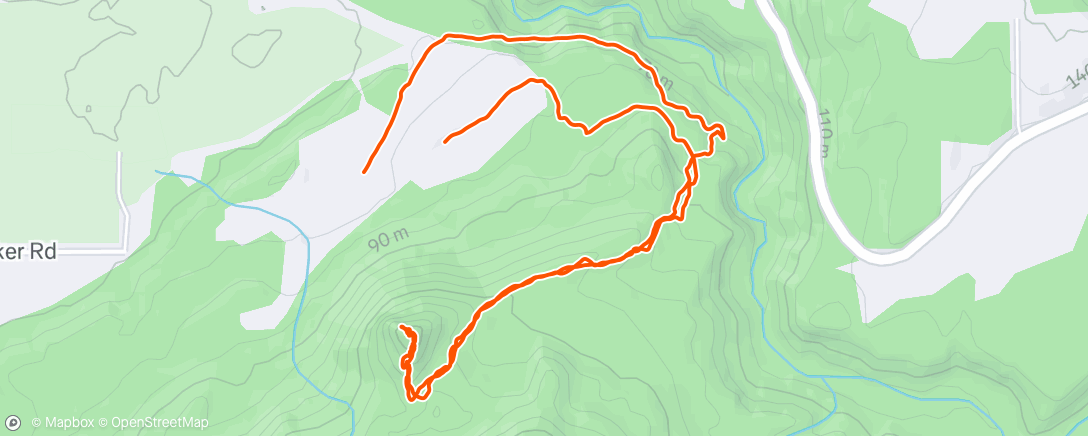 Mappa dell'attività Walk to the Hay Stack