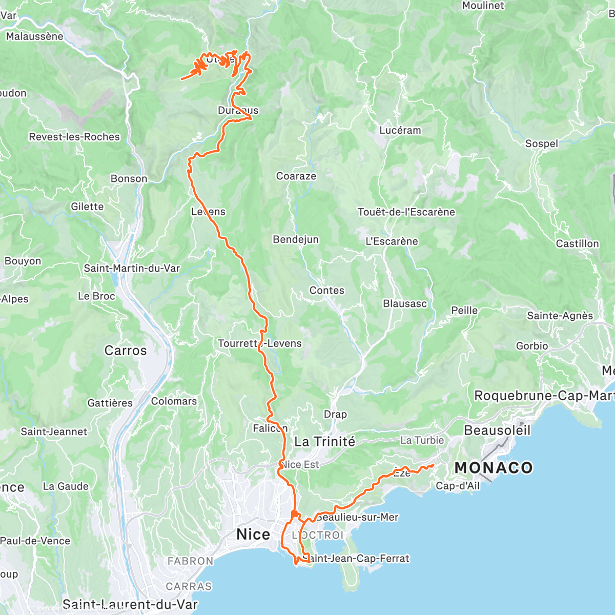 Map of the activity, Magnus’ første utelle