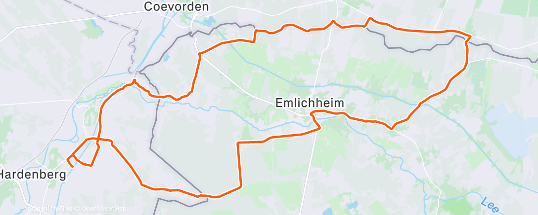 Map of the activity, Ochtendrit