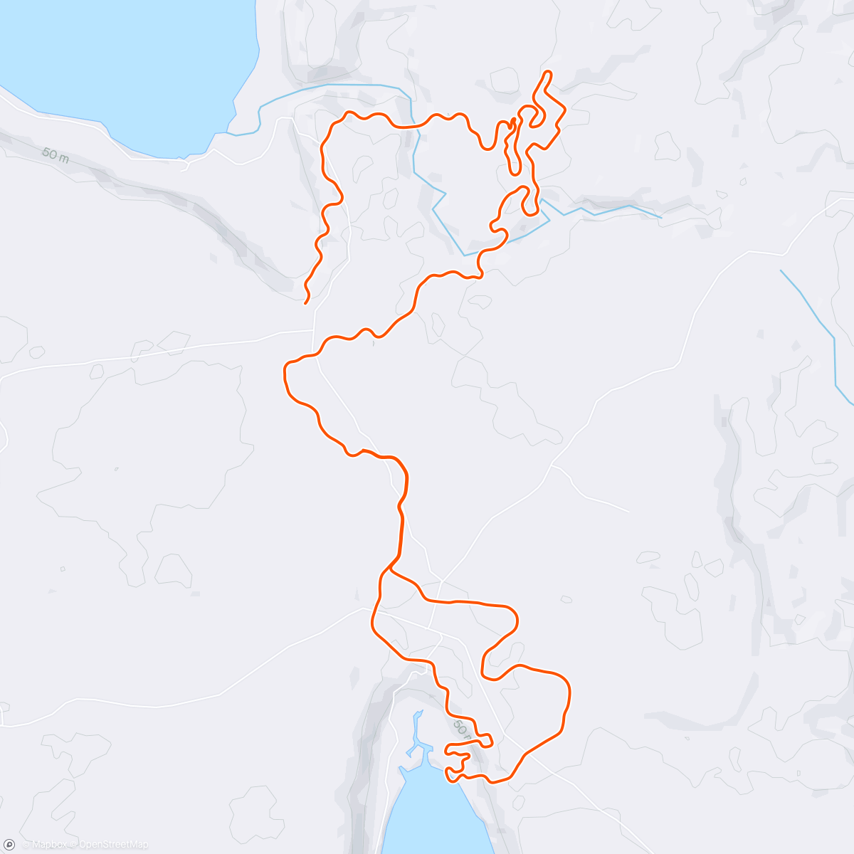 Map of the activity, Zwift - Pacer Group Ride: Castle to Castle in Makuri Islands with Miguel