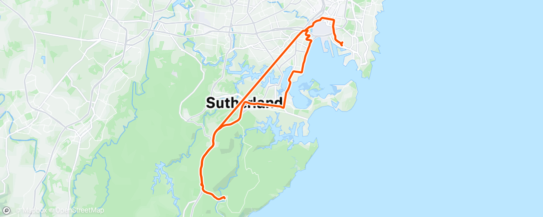 Map of the activity, Morning Ride