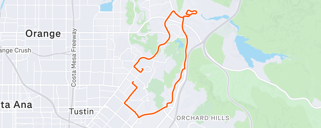 Карта физической активности (Morning Run)