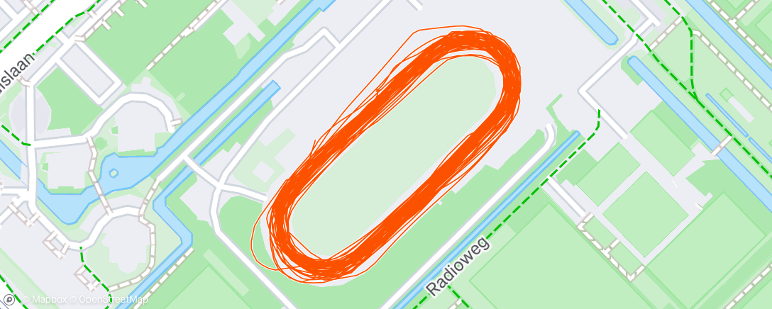 Map of the activity, Woensdagochtendjaap