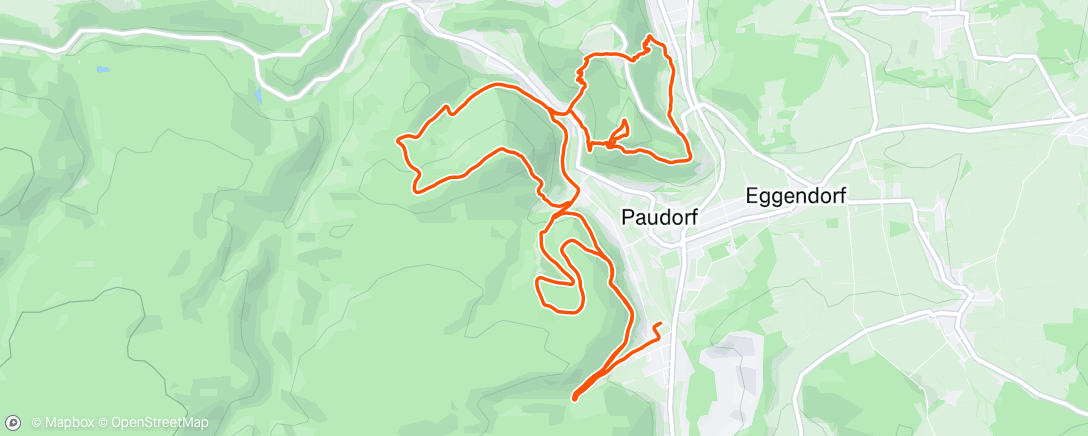 Map of the activity, Waxi & Göttweig mit Thorben