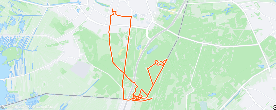 Mapa da atividade, Fartlek