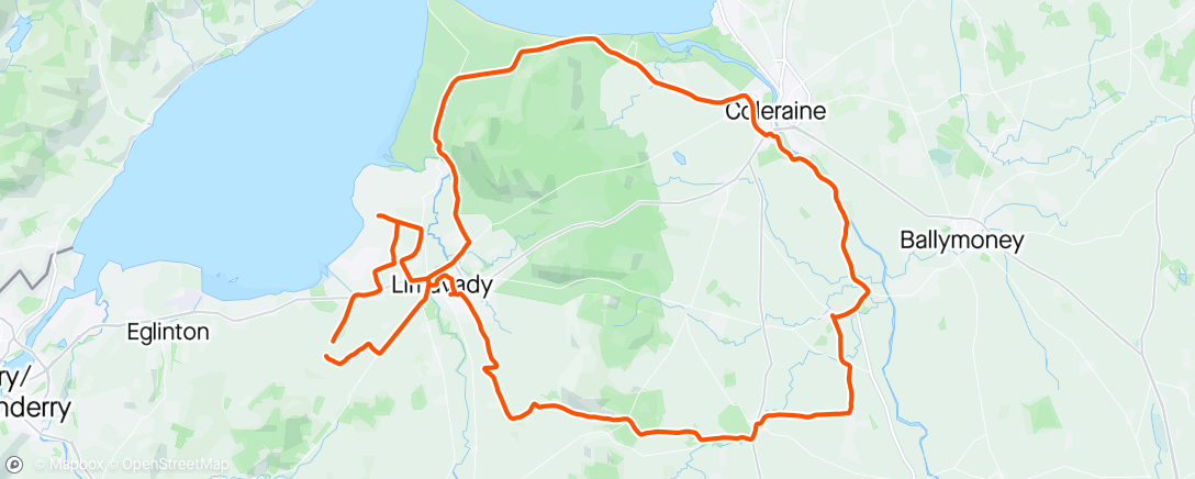 Map of the activity, 2024-04-27Ride