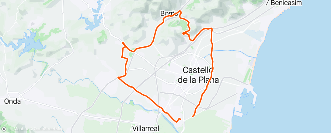 「Bicicleta de gravilla a la hora del almuerzo」活動的地圖