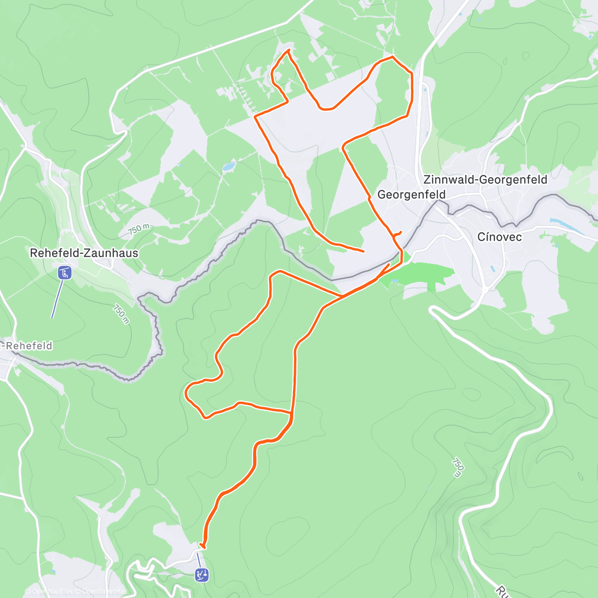 Map of the activity, Skifuoarn mit Micha