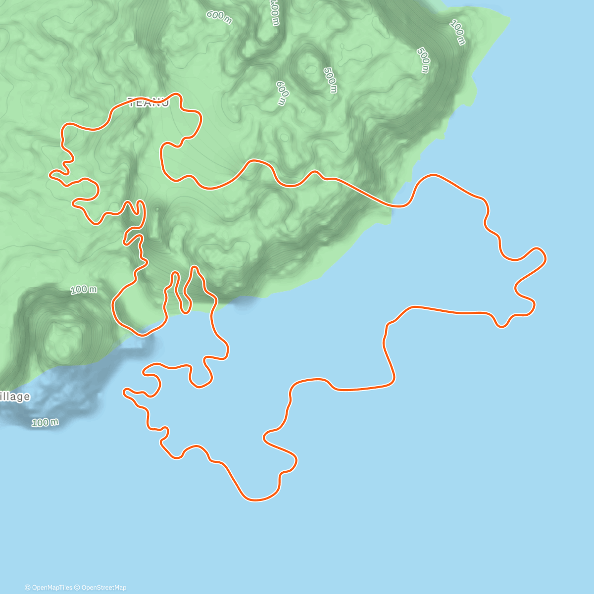 Map of the activity, Zwift - Sand And Sequoias in Watopia