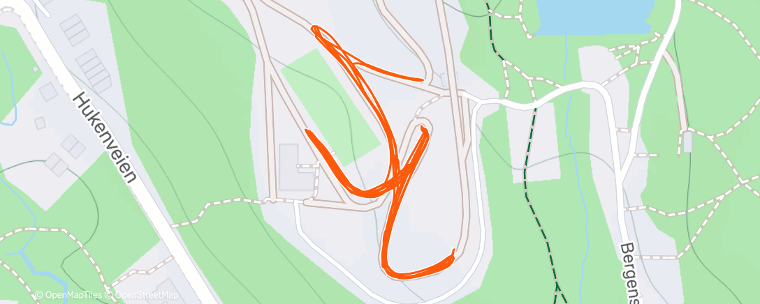 Map of the activity, Lite snø i 2025 😭❄️
