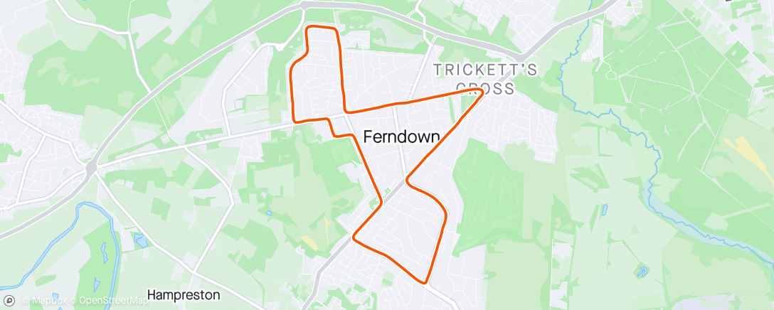 Map of the activity, Paris W10 D3 | Recovery miles