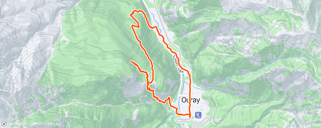 Map of the activity, TP! Is not in yet, duh 😅 w/ Carley🏔️🥶❄️