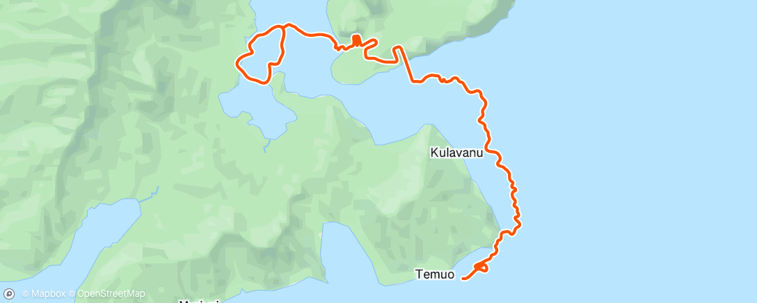 Map of the activity, Zwift - Coast to Coast in Watopia