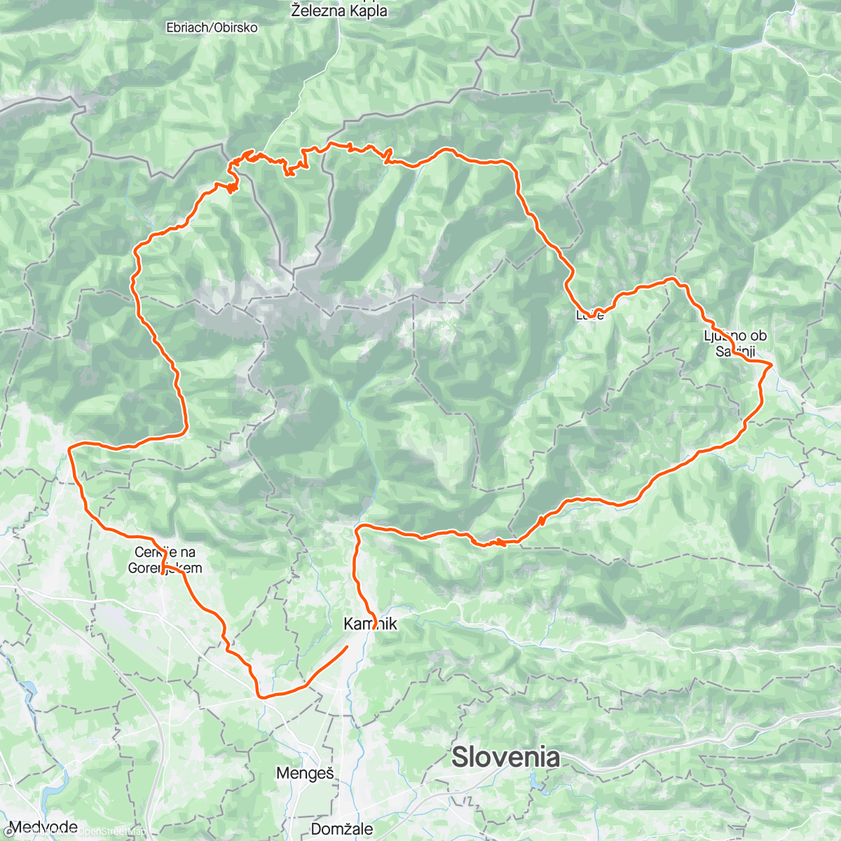 Mapa de la actividad, #31 Alpe kontra.