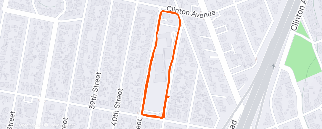 Карта физической активности (Evening Walk)