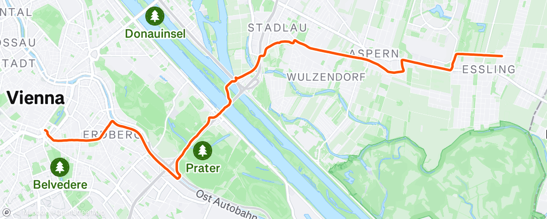 Map of the activity, WBH