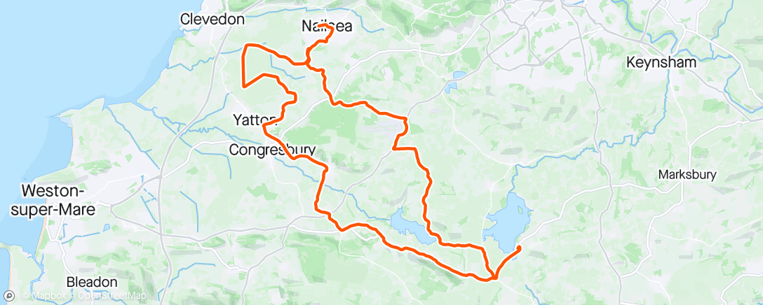 Map of the activity, Ice cream ride