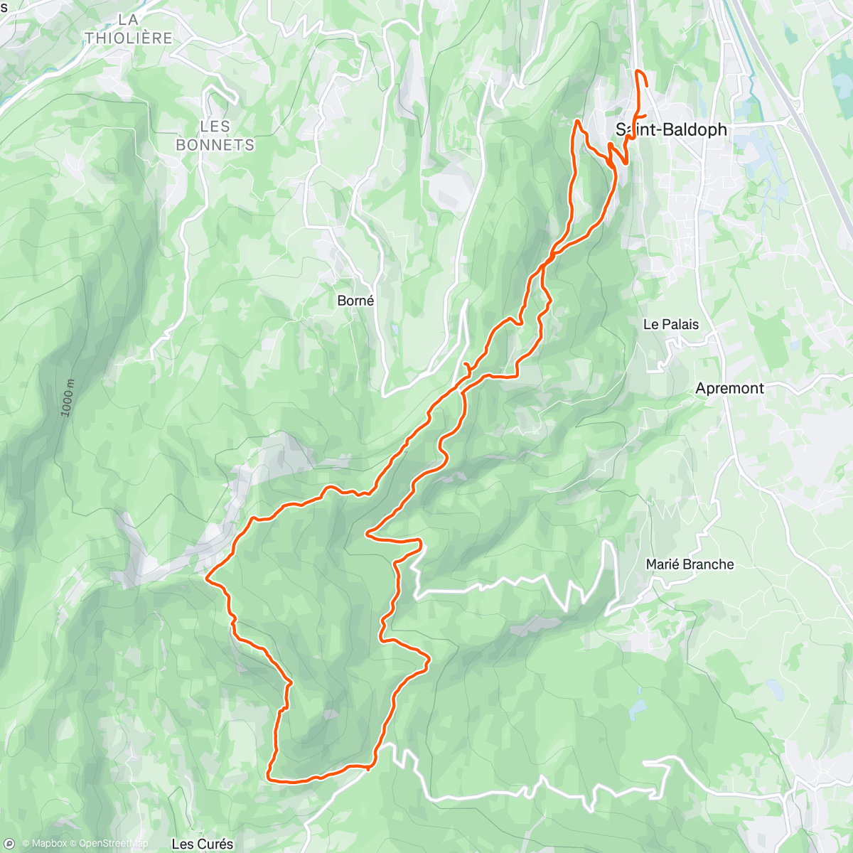 Map of the activity, ENDURO 🥶 Post 🤒