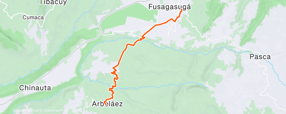 Map of the activity, Soltandito.