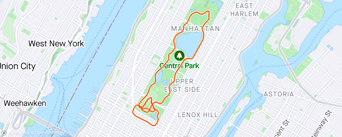 Map of the activity, Zwift - Rolling Hills #1 in New York