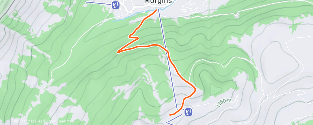 Карта физической активности (Foilleuse 4th)