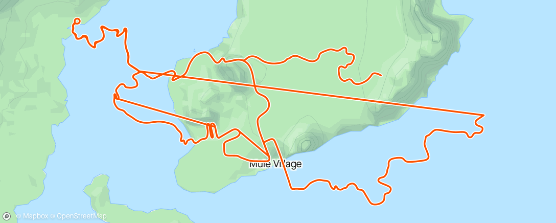 Map of the activity, Zwift - Pacer Group Ride: Volcano Flat in Watopia with Coco