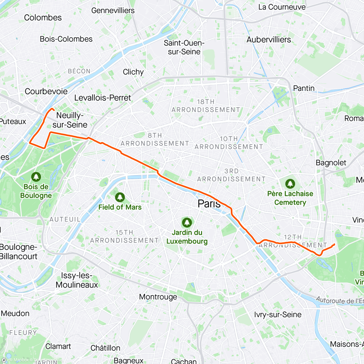 Map of the activity, [🏃🏻‍♂️ Retour du taff 👨🏻‍💻 • J - 4 Kullamannen 🇸🇪☠️] • [🤕]