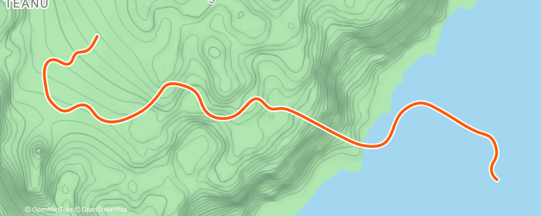 Map of the activity, Zwift - Triple Flat Loops in Watopia