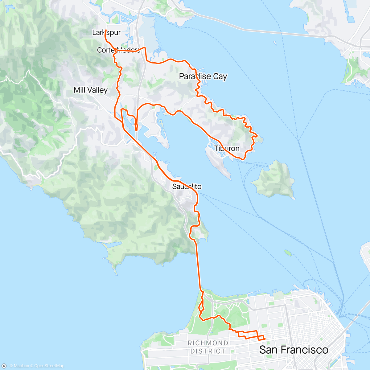 Map of the activity, Fastcake