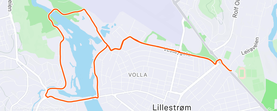 Map of the activity, Rundtur med RRl