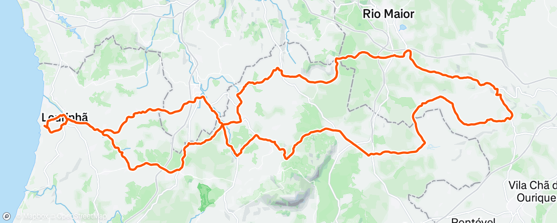 Карта физической активности (Lunch Ride)