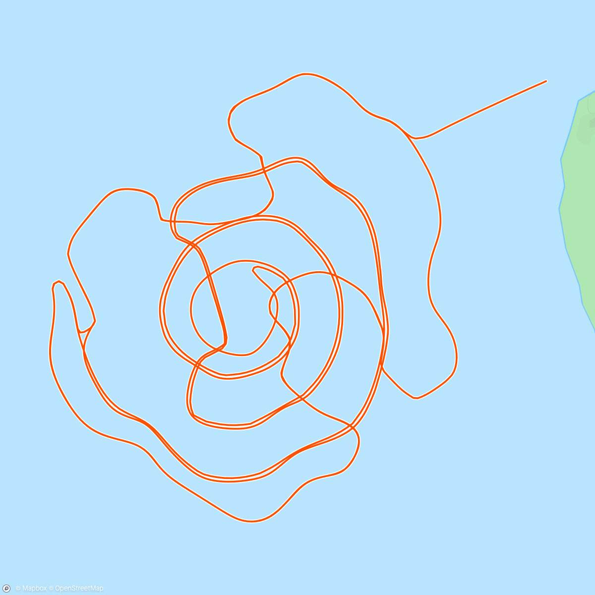 Map of the activity, Zwift - Whole Lotta Lava in Watopia