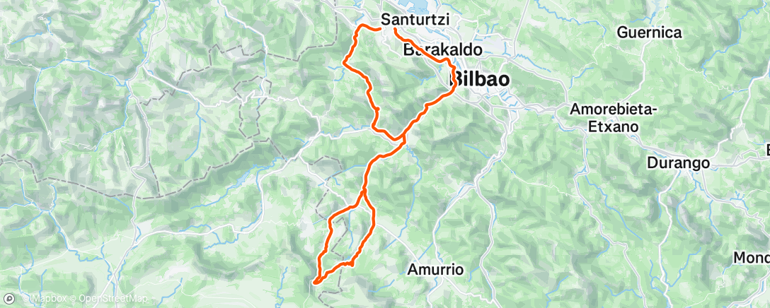 Map of the activity, Grupeta slow step