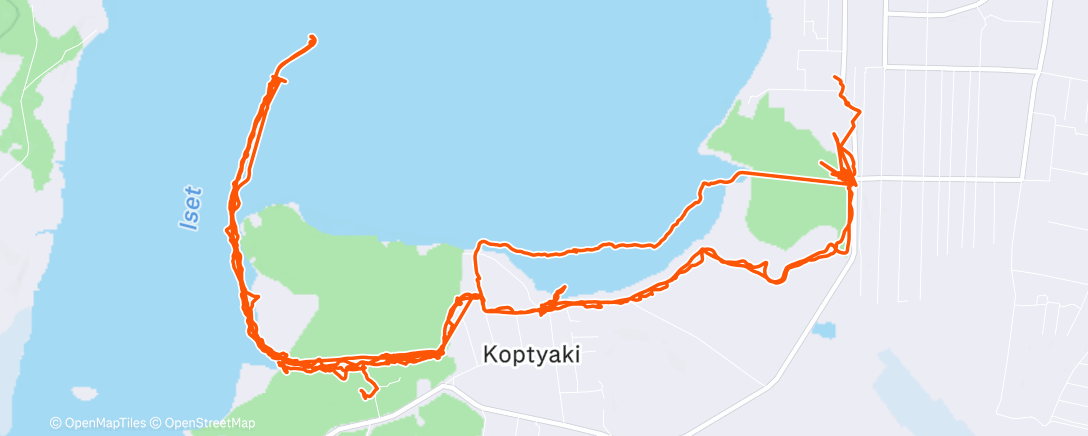 Map of the activity, "Буран-3"