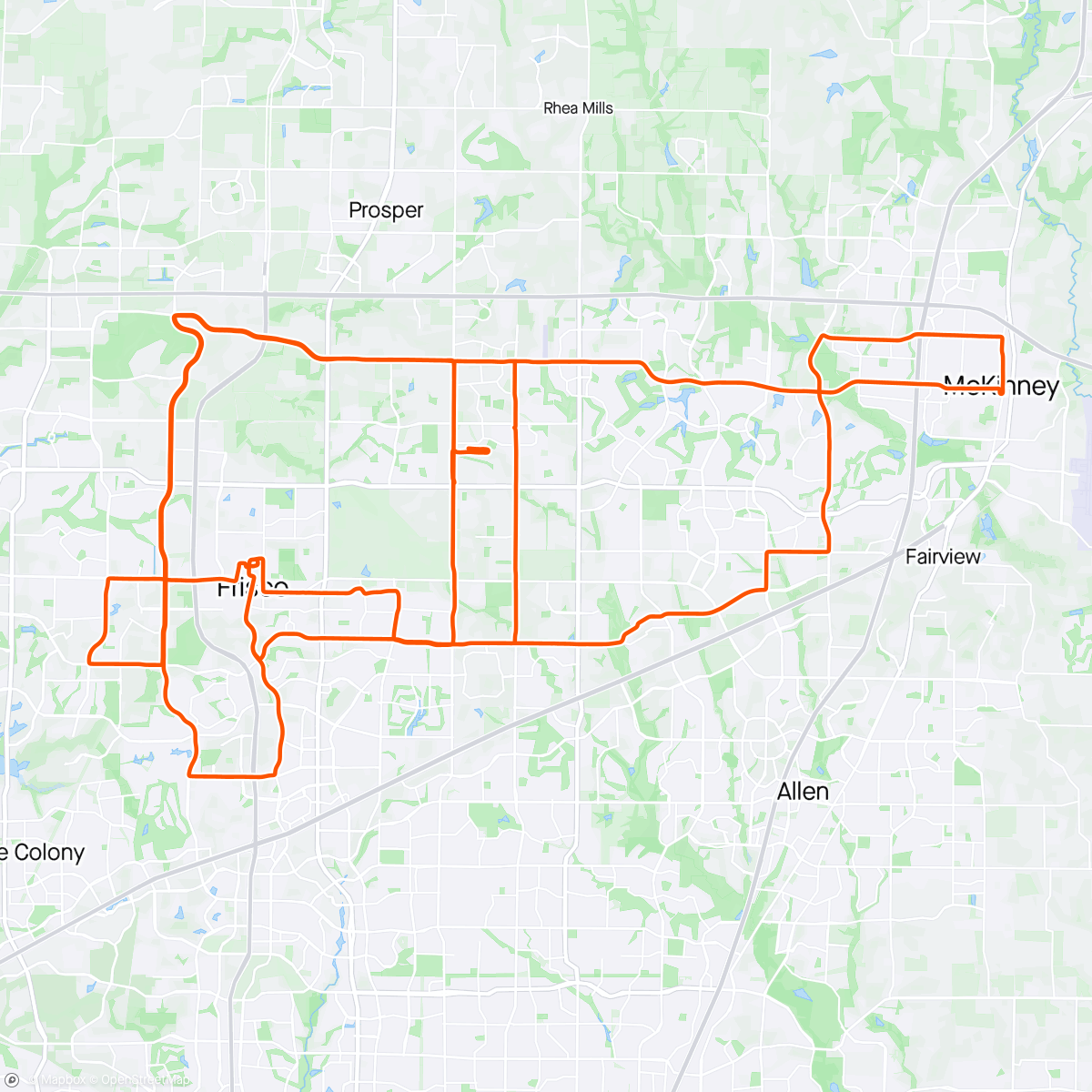 Mapa da atividade, Soul Patrol Juneteenth Ride & Commute