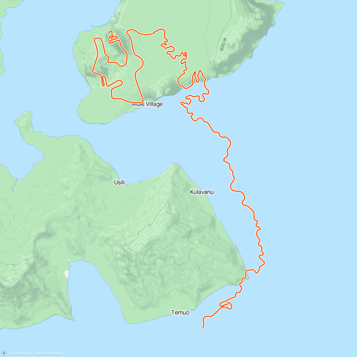 Mapa de la actividad, Zwift - Itza Party in Watopia