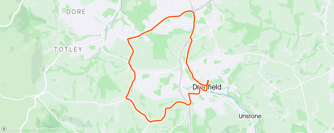 Map of the activity, Cowley loop, trying my best to keep up with Owen 😬