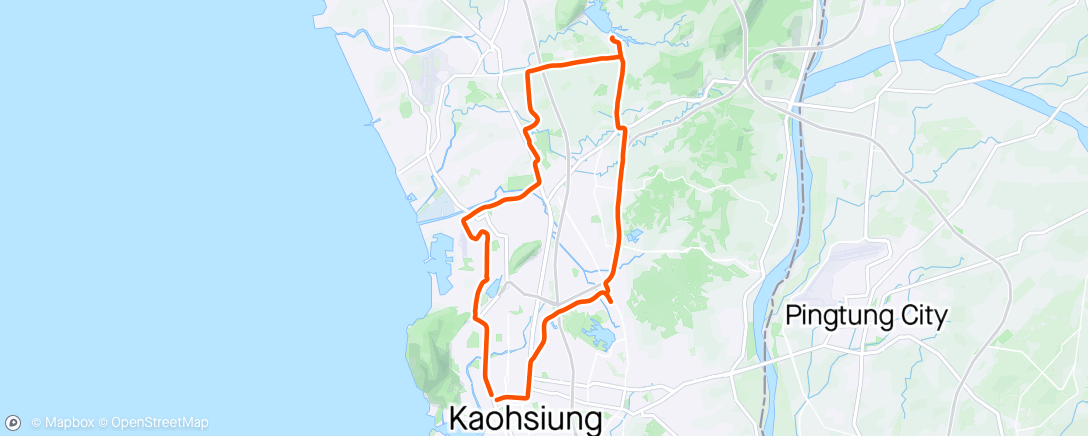 Map of the activity, Road to nowhere